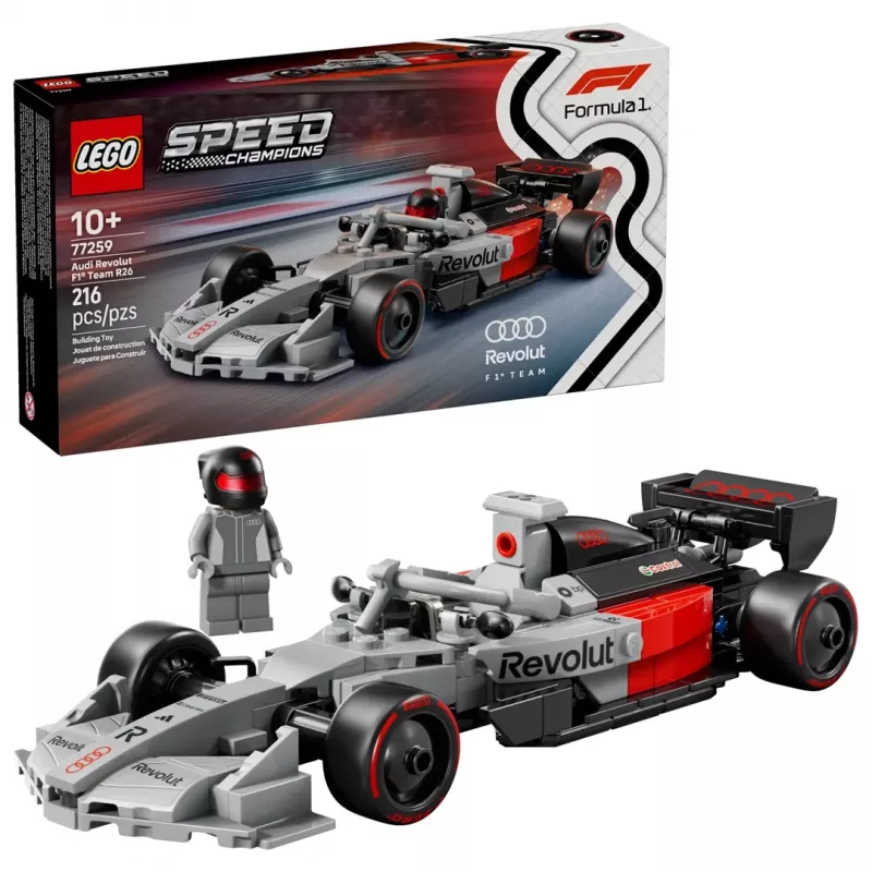 LEGO SPEED CHAMPIONS 77259 Audi Revolut F1 Team R26 võidusõiduauto