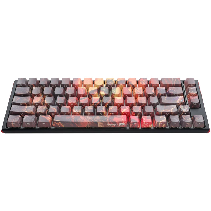 Ducky One 3 SF Doom Limited Edition klaviatuur Mängimine USB QWERTY UK English Mitmevärviline