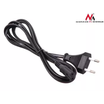 Toitekaabel MACLEAN MCTV-809 — 1,5 m, toitepistik tüüp C kuni C1 ühenduspesa, 220–250 V
