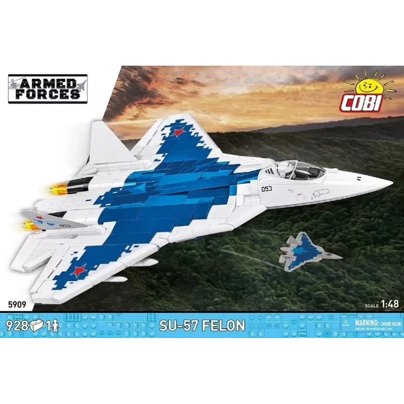 Ehituskomplekt Cobi SU-57 Felon, 928 tk – Cobi mudel COBl-5909