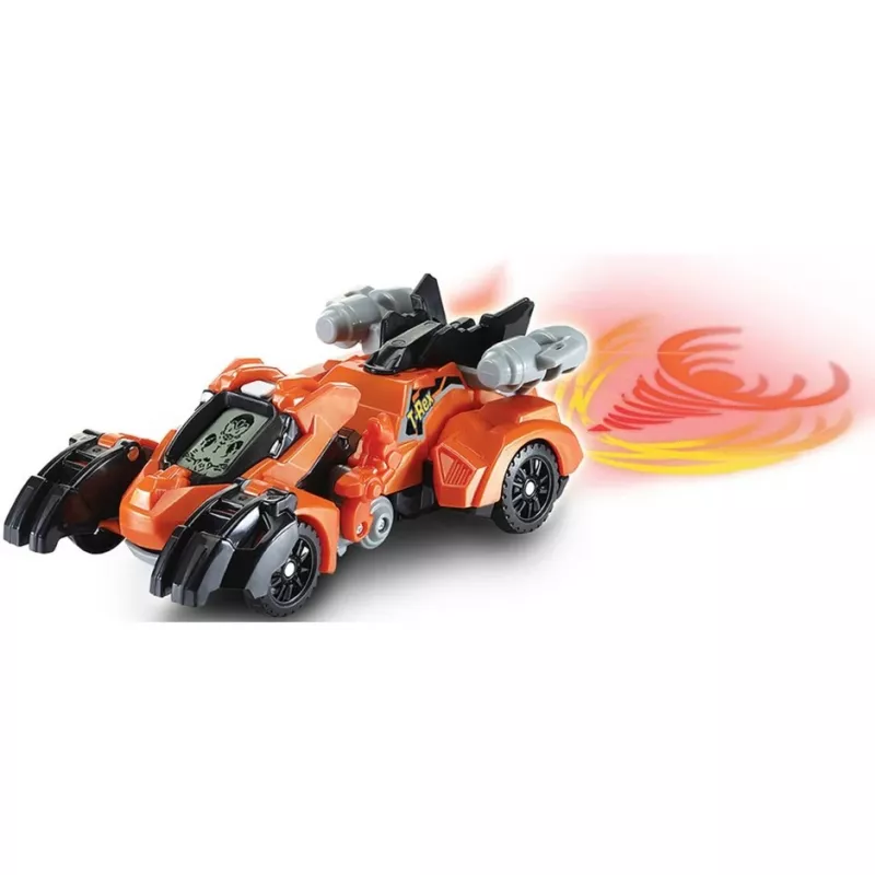 Muutev mängufiguur VTech Fire-T-Rex 80-538004 — elektrooniline mänguasi, mis muundub dinosauruseks