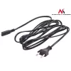 Toitekaabel MACLEAN MCTV-809 — 1,5 m, toitepistik tüüp C kuni C1 ühenduspesa, 220–250 V