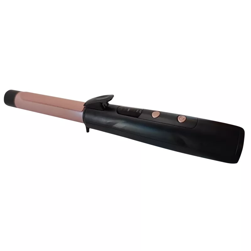 Juhtmevaba lokitang Adler AD 2120 — 2,4 cm keraamilis-turmaliiniga toru, LED-ekraan, kuni 170–210 °C, laetav 2×2600 mAh