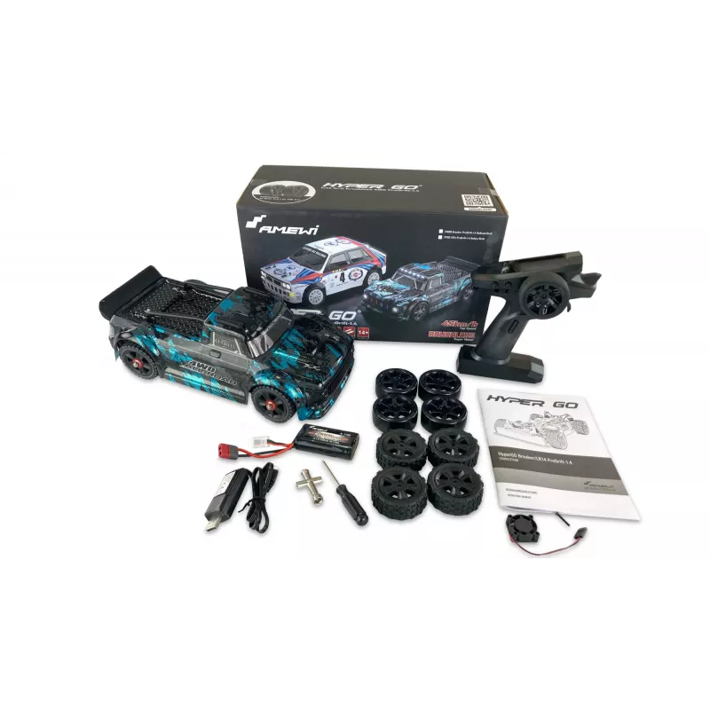 Auto Amewi Hyper Go Breaker Prodrift 1.4 Elektrimootor 1:14