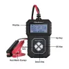 Qoltec Digitaalne akutestija LCD-ekraaniga | Poola menüü | 12V | AGM | GEL | STD | 30-220AH