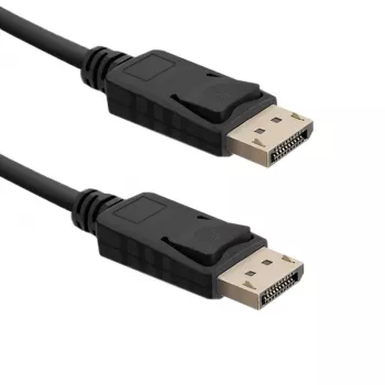 DisplayPort isane / DisplayPort isane kaabel Qoltec 50587 2 m Must