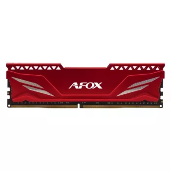 Lauaarvuti DDR4 muutmälu AFOX 16GB 3200MHz CL16 1x16GB 1,35V puhverdamata punane