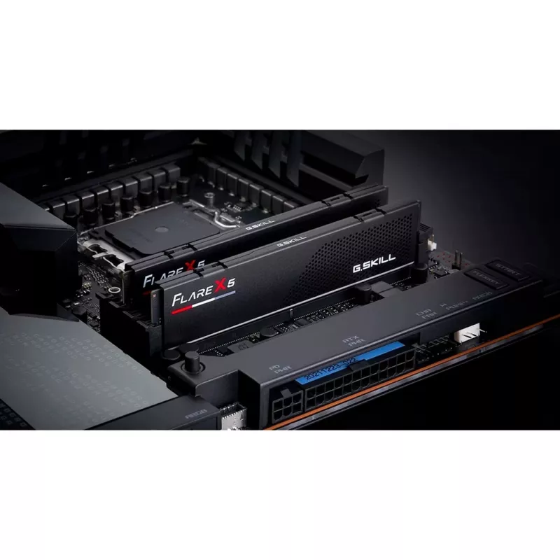 DIMM 96 GB DDR5-5600 (2x 48 GB) Dual-Kit, Arbeitsspeicher schwarz, F5-5600J4040D48GX2-FX5, Flare X5, AMD EXPO
