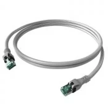 Sacon EasyLan DualBoot PushPull - patch-kaabel - RJ-45 (M) to RJ-45 (M) - 5 m - STP - CAT 6a - IEEE 802.5/IEEE 802.3 - Moulded - hall (CPP1OAAAAA0050)