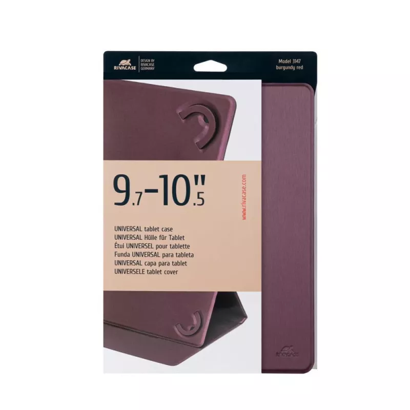 Tablet Case 9,7-10,5' /10/3147 Burgundiapunane Rivacase