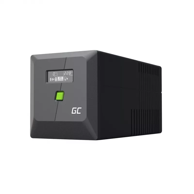 Katkematu toiteallikas roheline Cell UPSLP480 0,75 kVA (480 W) 4 vahelduvvoolupistikut, 2×12 V 7 Ah VRLA, torn, AVR