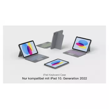 inateck klaviatuur iPad 11 iPad 10th Gen. Com. QWERTZ hall