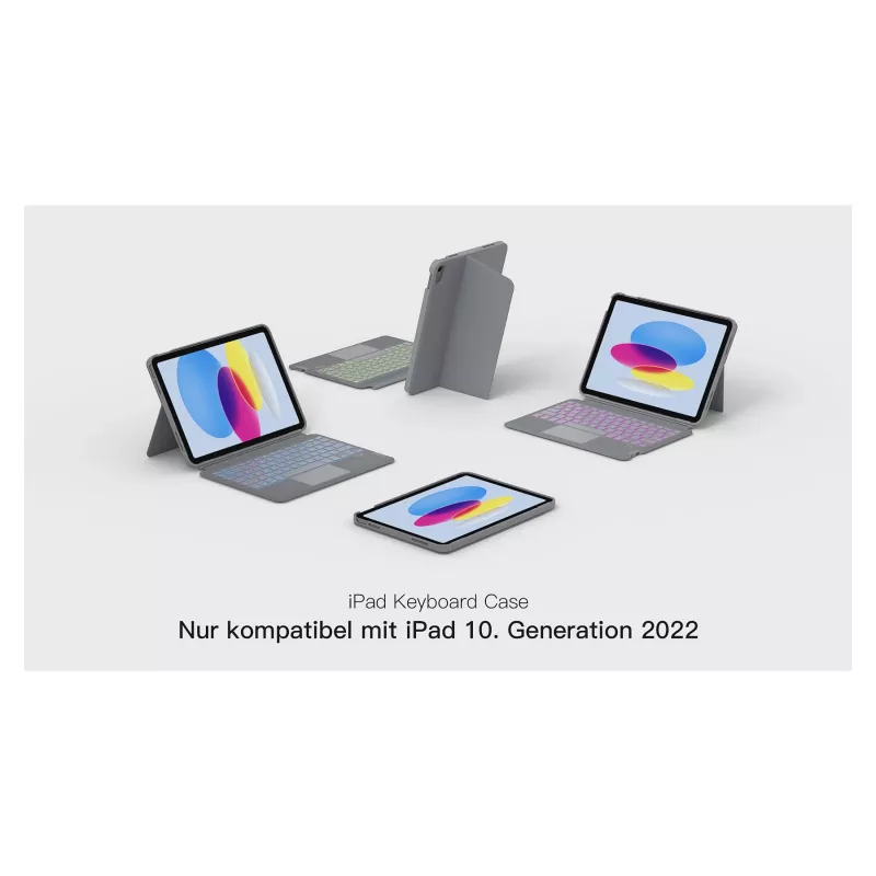 inateck klaviatuur iPad 11 iPad 10th Gen. Com. QWERTZ hall