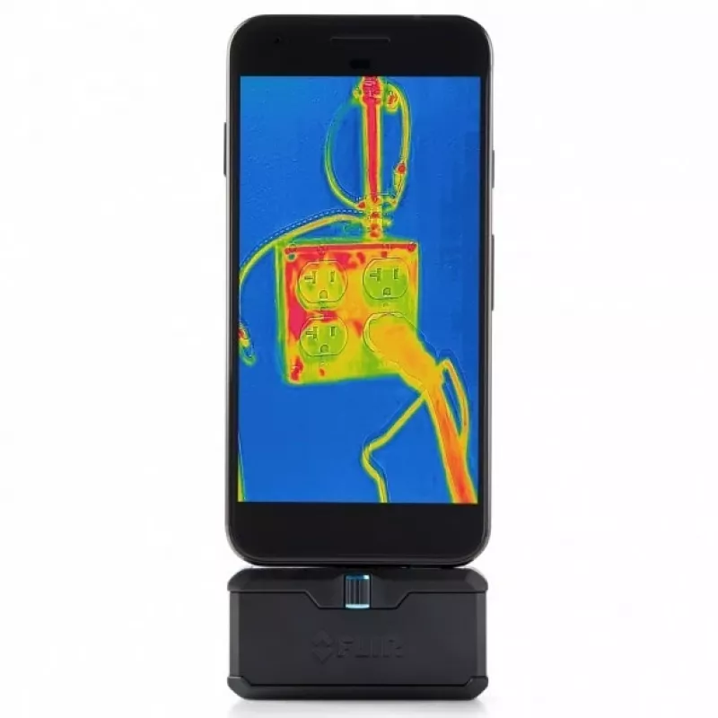 Termokaamera FLIR ONE Pro Android USB-C — FLIR, mudel FP3AC, 8,7 Hz, NETD 70 mK, 8–14 µm, fikseeritud fookus, USB-C