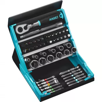 Bit set Hazet 2200SC-2, 1/4 inch drive, 32 pieces