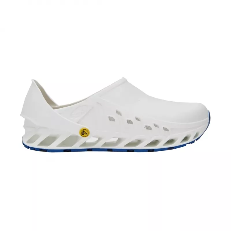 Tukid Mobilex Evoflex unisex valged EU 46 (UK 11) — sünteetiline pealispind, mikrokiust vooder, 4 cm konts