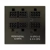 LC Power GP4 Series LC6460GP4 V2,4 - toiteplokk (sisemine) - ATX12V 2,4 - 80 PLUS Gold - 460 W - aktiivne PFC (LC6460GP4)