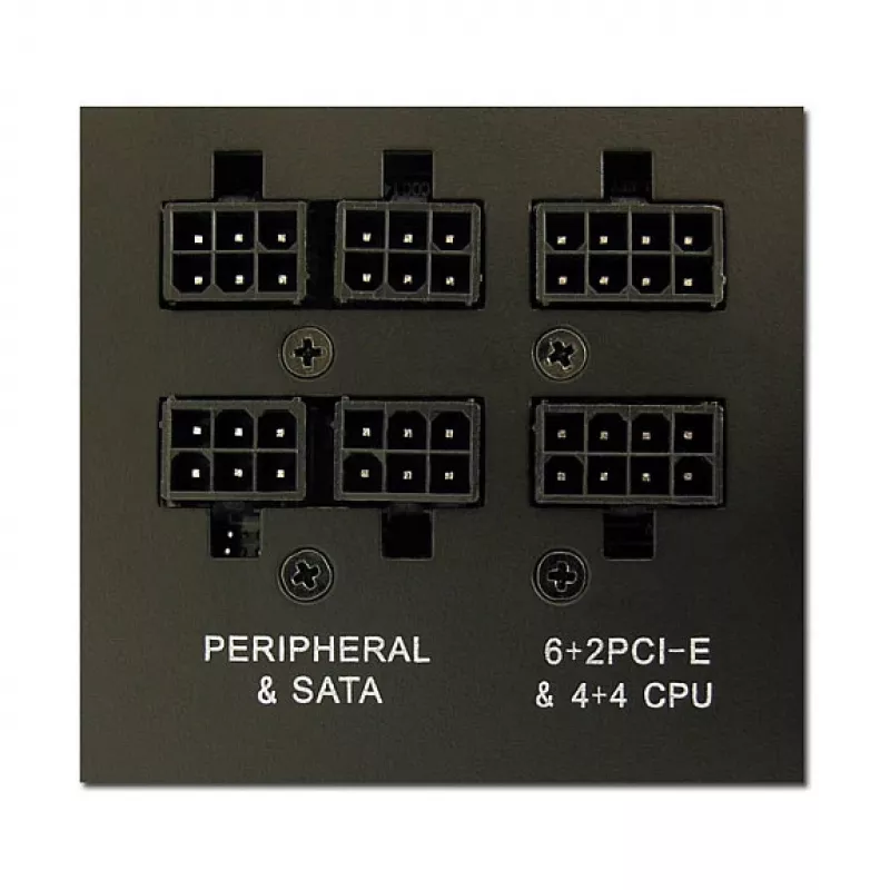 LC Power GP4 Series LC6460GP4 V2,4 - toiteplokk (sisemine) - ATX12V 2,4 - 80 PLUS Gold - 460 W - aktiivne PFC (LC6460GP4)