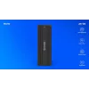 SSD-korpus SAVIO AK-84 must M.2-ketastele, USB 10 Gbit/s (tüüp-A / USB-C), alumiinium + ABS