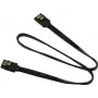 Inter-Tech - SATA-kaabel - Serial ATA 150/300/600 - SATA to SATA - 50 cm - lukustatav (88885310)