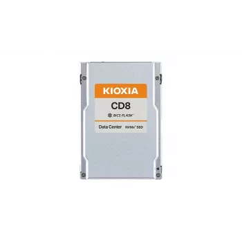Sisemine NVMe SSD Kioxia CD8‑R 7,68 TB 2,5-tolline PCIe 4.0 x4, NVMe 1.4, TLC, 7100/6000 MB/s