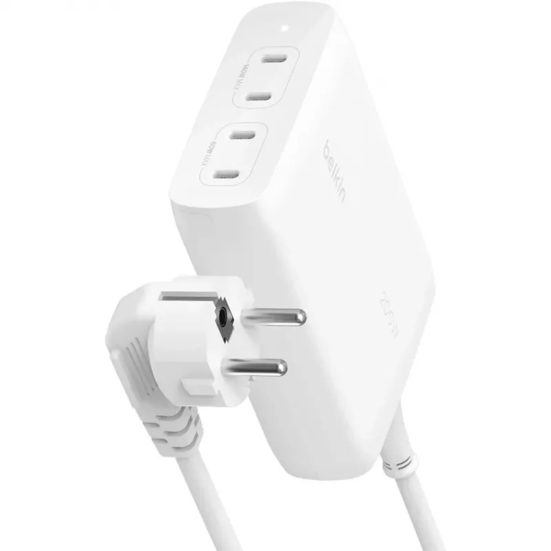 Belkin WCH010VFWH mobiilseadme laadija Valge Siseruum
