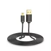 Ugreen USB kaabel - mini USB 480 Mbps 3 m US132 (must)