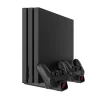 Jahutuspad White Shark PS4-19076 Cutman kahe laadimisdokiga kontrolleritele