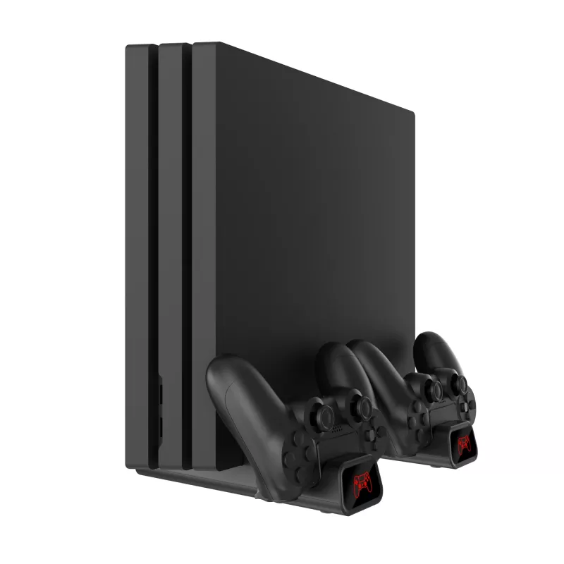 Jahutuspad White Shark PS4-19076 Cutman kahe laadimisdokiga kontrolleritele