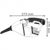 Bosch GAS 10,8 V-LI käsimudur sinine, tolmukotita