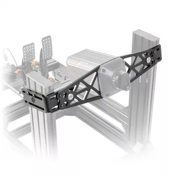 Kinnitusklamber Asetek SimSports Steel Must 135x535x168mm