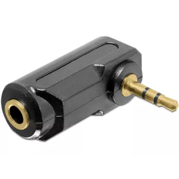 Kaablisoo adapter DeLOCK 65364 3.5 mm Must