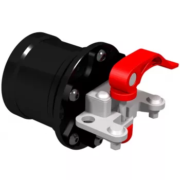 Adapter Ascher Racing 76080007 roolidele — 70 mm poldimuster