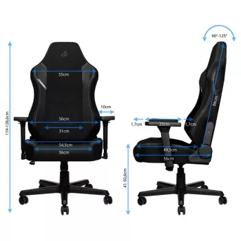 Nitro Concepts X1000 Täispolsterdatud iste Täispolsterdatud seljatugi