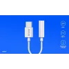 USB Type 3.1 C (M) – Jack 3.5mm (F) Audio adapter Valge SAVIO AK-51