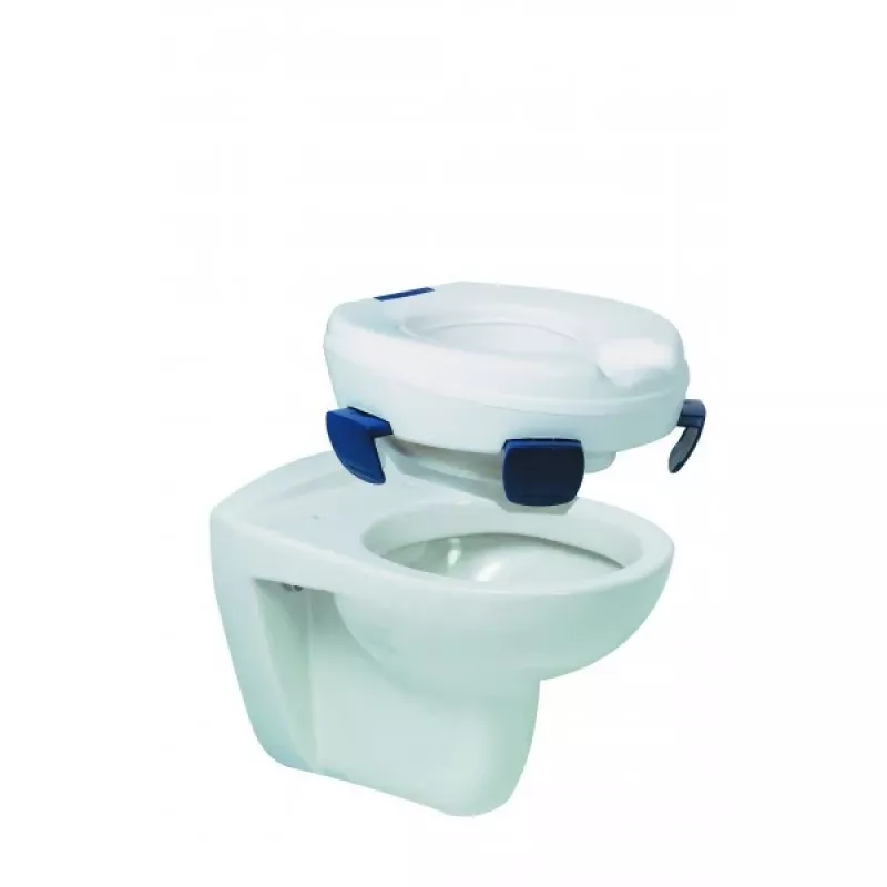WC-poti pikendus HERDEGEN Sahag 580540 sinine valge ümmargune 410×420×110 mm polüpropüleen, max koormus 185 kg