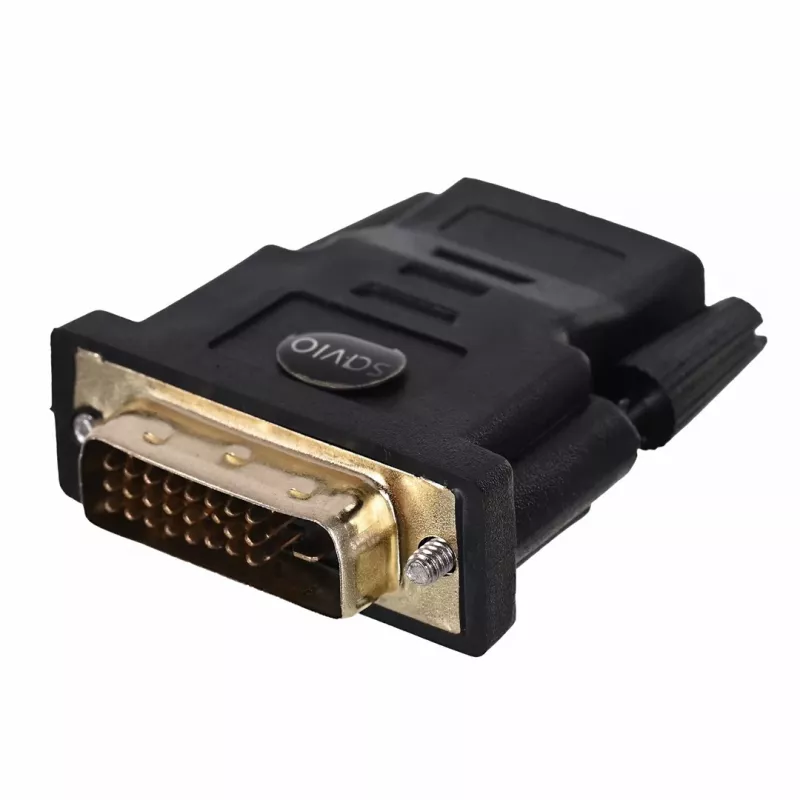 Savio - CL-21 - HDMI - DVI - emane pistik / emane pistik - must (cl-21)