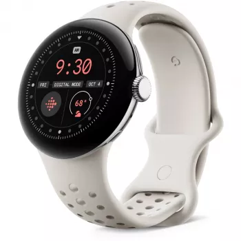Google - Nutikella rihm - Suurus S - portselan - Pixel Watch 3 jaoks (GA06133-WW)