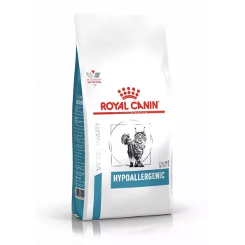 Kuiv kassitoit Royal Canin Hypoallergenic 2.5 kg — 25,5% valku, 20% rasva, linnuliha