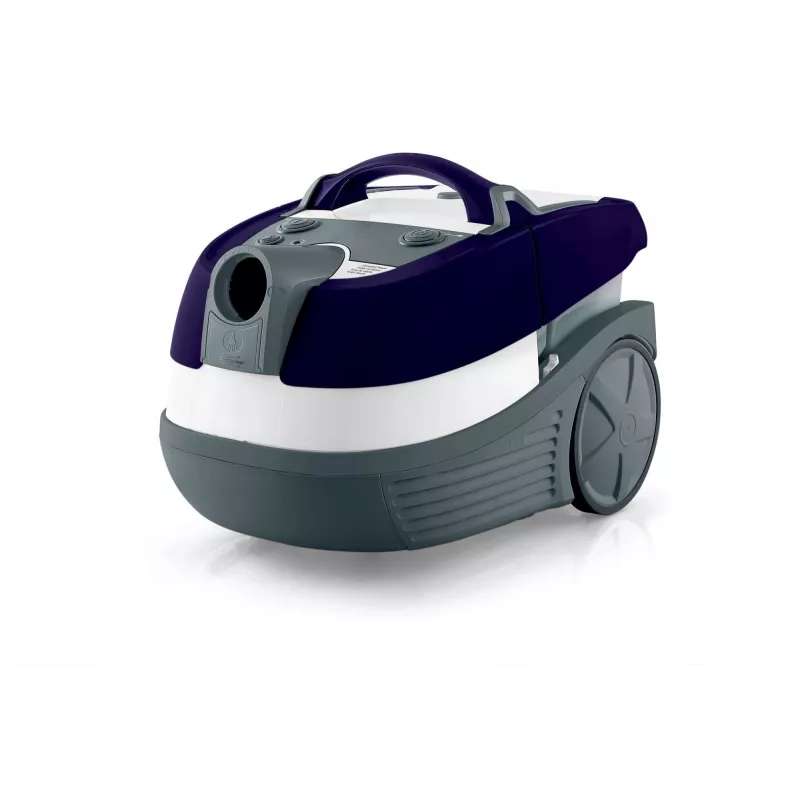 Märg- ja kuivtolmuimeja Bosch BWD 41740 AquaWash&Clean — 1700 W, 5 L paak, EPA filter, teleskooptoru, 9 m raadius, lilla