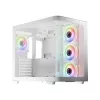 Arvutikorpus Midi LC-Power Gaming 8001W Pro-Storm Light, ATX, Must
