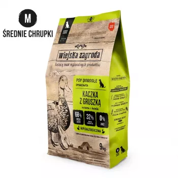 WIEJSKA ZAGRODA Part pirniga M – kuiv koeratoit – 9kg