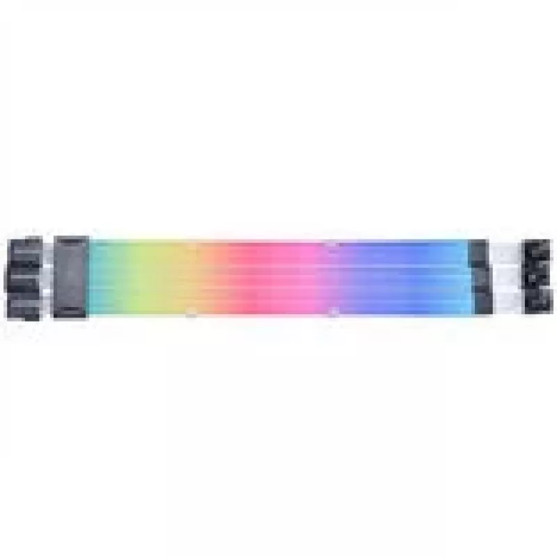 Lian Li Strimer Wireless GPU 3x 8-Pin ARGB toitekaabel PW12-1W — juhtmevaba ARGB GPU toitepistik (3×8‑kontaktiline)