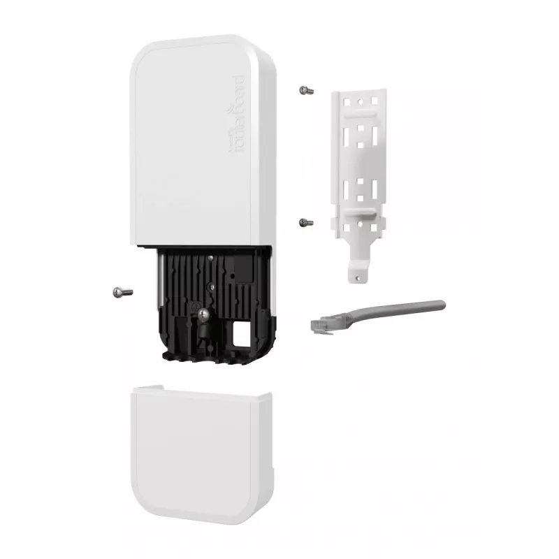 MikroTik wAP ax kaheribaline Gigabit Ethernet X2 | wAPG-5HaxD2HaxD | 10/100/1000 Mbit/s | Ethernet LAN (RJ-45) pordid 2 | Võrgutoetus: Ei | MU-MIMO: Ei | Mobiilside puudub