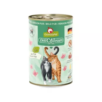 GRANATAPET DeliCATessen hirveliha - märg kassitoit - 400g