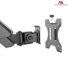 Lauamonitori kinnitus MACLEAN MC-775 kuni 32-tollistele (81,3 cm) ekraanidele, VESA 75x75–100x100, kuni 8 kg, hall