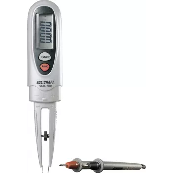Voltcraft Komponententester digital SMD-200 CAT III 600 V Ekraan (Counts): 6000 (SMD-200)
