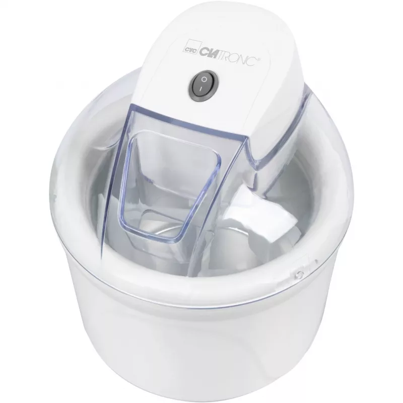 Jäätisevalmistaja ICM 3764, valge, 1,5 liitrile, 12 W