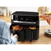 Tefal Easy Fry EY901N Double 8,3 L eraldiseisev 2700 W kuumaõhufritüür must