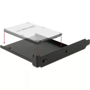 HDD korpus DeLOCK 18212 universaalne arvutikorpuse osa